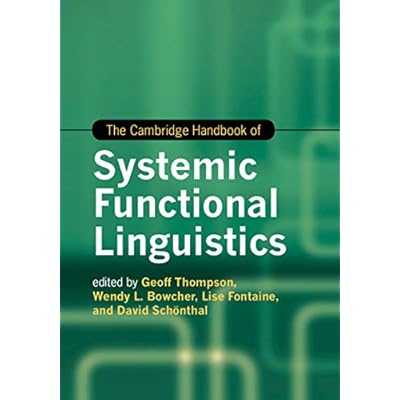 The Cambridge Handbook of Systemic Functional Linguistics