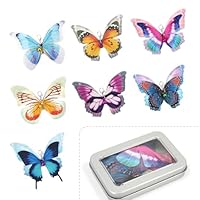 Amazon | SONGWAY 猫おもちゃ 蝶々 ねこじゃらし キラキラ 蝶々6個