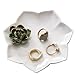 Kimdio Ring Holder Succulents Jewelry Dish Trinket Tray Necklace and Earring Holder for Women Home Decor Birthday Wedding Gift for Mom, Friend, Girlfriend