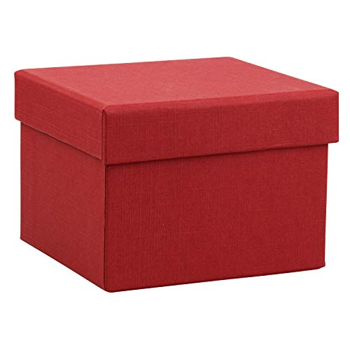 Noble Ring Box With Light - Unique Led Engagement Ring Box For Proposal Ring Or Special Occasions (Red) #TOP4