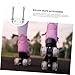 GRIRIW 4Pcs Roller Skate Base Plates Durable Shock Absorbing Hardware for Easy Assembly and Portability Essential Accessories for Men and Women Skating Enthusiasts