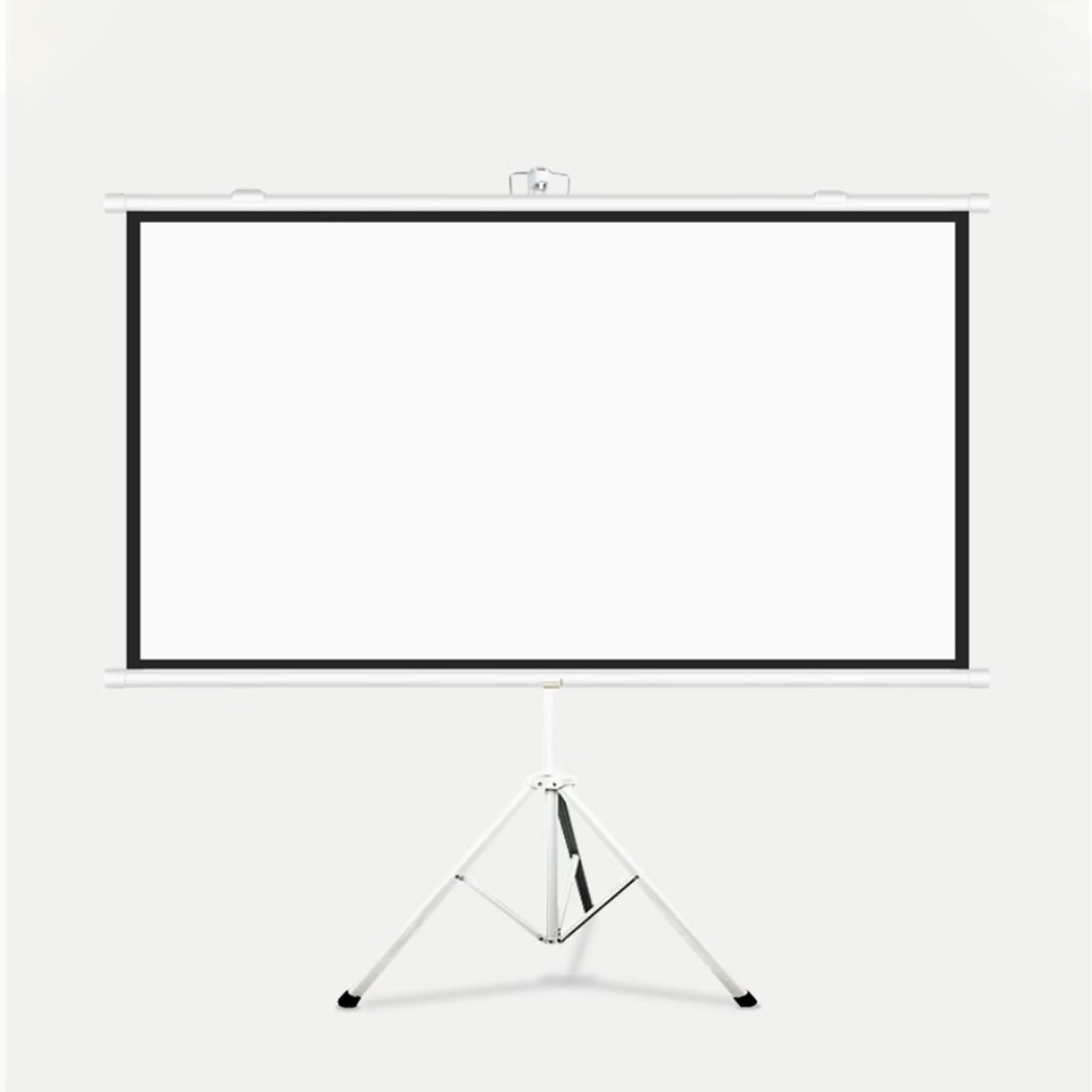 Proiettore Portatile con Treppiede, Schermo Cinematografico Antirughe 4:3/16:9 4K HD, Schermo di Proiezione Video Portatile per Cinema in Giardino, Serate Cinema All'Aperto, Campeg-4:03-72