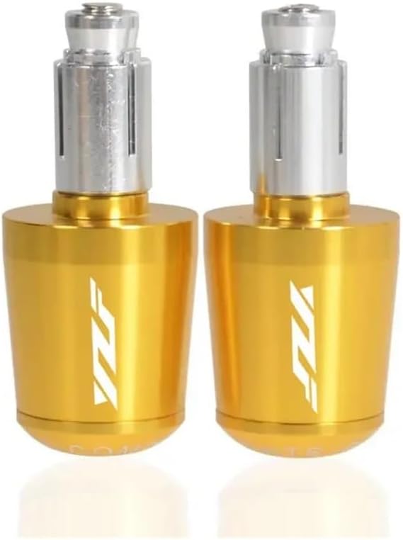 Motorcycle Handlebar End Plugs 7/8 Motorcycle Universal Handlebar Grips Handle Bar Cap Ends Slider for Yamaha YZF R1 R6 R125 R15 R25 R3