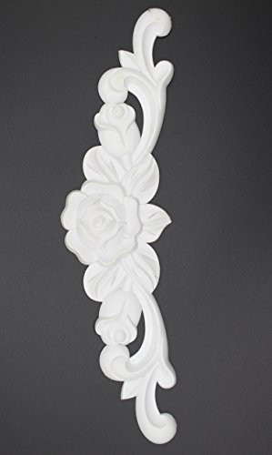 Euro Mesas con moldura Ornamentales Piezas Adornos Rosas Ornament Antiguo Muebles herrajes 30 cm