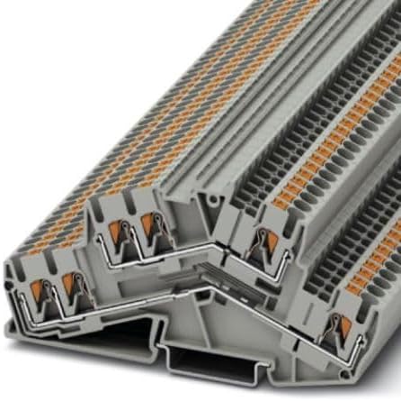 Phoenix Contact PTTBS 2.5-TWIN Doppelstock Reihenklemmen Grau, 0.14 ? 4mm², 800 