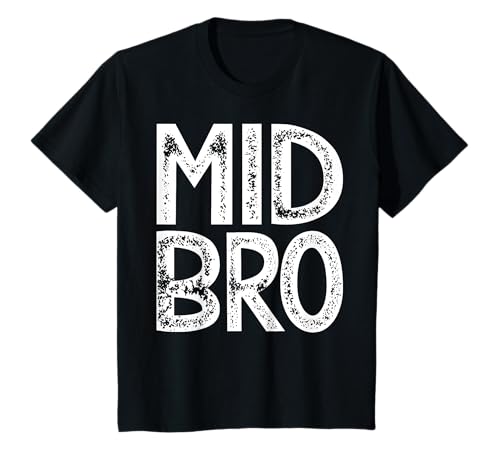 Mittlerer Bruder Geschenk Mid Bro Mittelkind Sandwichkind T-Shirt