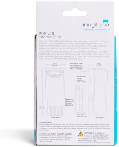 imagitarium by Petco in-FIL 5 Internal Filter 2.5-5 Gallons