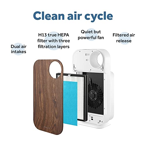 OVAL AIR AIR1000A-FILTER H13 True HEPA 2-in1 Replacement Charcoal Combined Filter with Pre-filter,White,11" X 1.88" X 14" by OVAL AIR - Image 3
