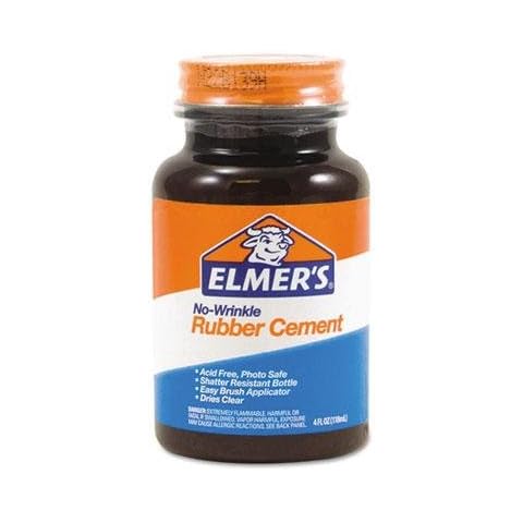 Elmer's E904 Rubber Cement 4 oz Cover