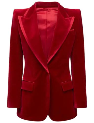 Blazer Velvet Femme : en finir avec le froid en restant élégante en smoking de mariage
