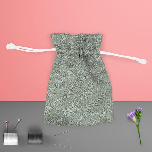 Image of ArtzFolio Flying Leaves D3 | Pouch Wrist Potli Bag | Bag for Weddings & Casual Parties