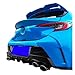 Car Rear Spoiler Wing Lip Extension Compatible For Toyota Corolla 5 Door Hatchback 2019-2022 Rear Trunk Tailgate Mid Spoiler Wing Lip(Middle Carbon Color)
