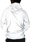 Reflective Coat Hooded Windbreaker Fashion Running Pocket Jacket
