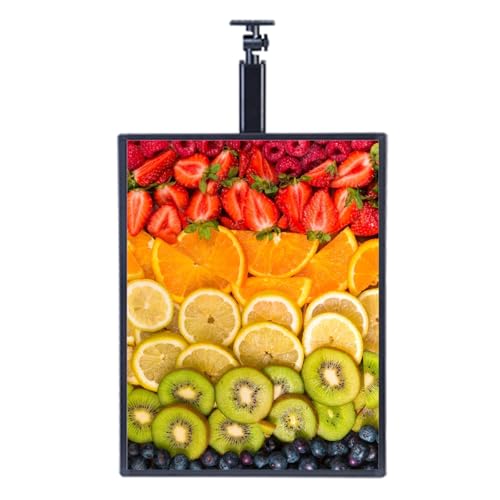 [Caratteristiche funzionali] Menù retroilluminato a LED, display HD 6x: utilizzando la tecnologia micro-spray importata e la piastra guida luminosa tre in uno, la saturazione della tonalità e il contrasto soddisfano gli standard di imaging professionali. Cambio immagine con aspirazione magnetica in 18 secondi: striscia di fibbia magnetica laterale + strumento a ventosa for una rapida sostituzione, supportando il funzionamento multi-scena da parte di una sola persona (come promozioni for le