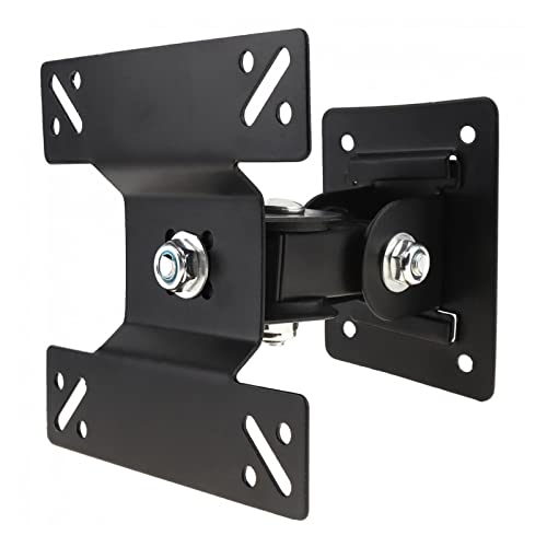 Soporte de pared para TV ajustable de 14-27 pulgadas bandeja plana LCD