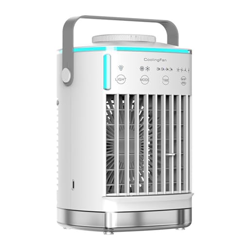 Climatiseur portable silencieux multi-vitesse pour rafraîchir chambre et bureau - 2