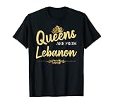 Queens Are From LEBANON MO MISSOURI - Regalo divertido de raíces para el hogar Camiseta
