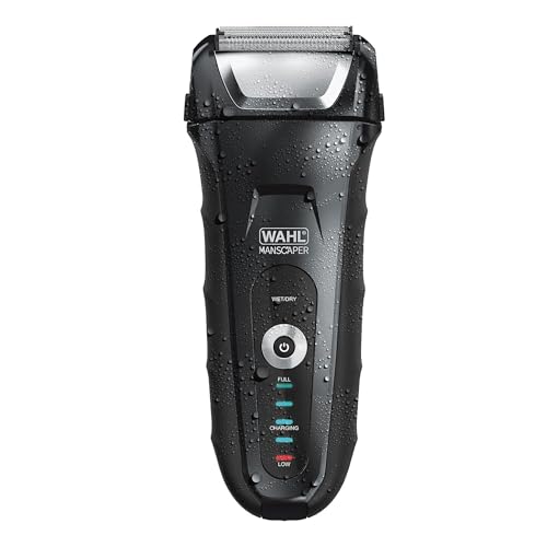 Wahl Manscaper Lithium-Ion Hypoallergenic Shaver with Flexible Titanium Foils to Prevent Skin Irritation and Shaver Bumps image 5
