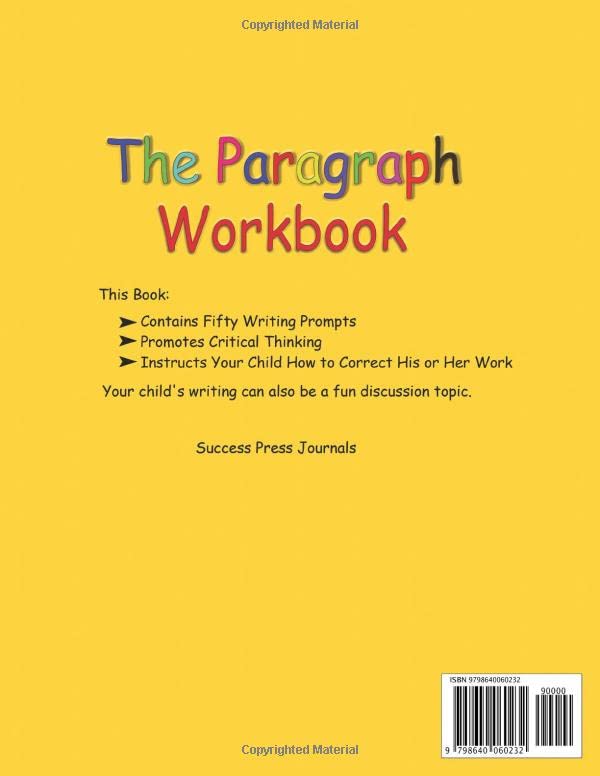 The Paragraph Workbook: Writing Practice for Kids (The Writing Practice Series) - Image 2