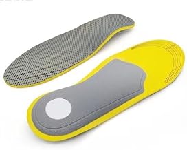 CRENTILA Breathable Trim-to-Fit Insoles for Men & Women – Shock Absorbing EVA Foam Shoe Inserts with Honeycomb Mesh – Sweat-Resistant & Comfortable Fit for Sports, Work & Daily Use Foot Pain, Work Boots, use to Running, Walking, Standing, Sports, Work Sho