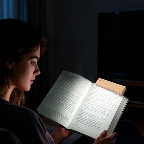 Lampe de lecture plate pour lire au lit le soir sans déranger - 3