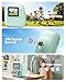 CAMCLID Kids Camera Instant Print, 1080P HD Kids Instant Camera with 32G Card & 3 Rolls Print Paper, Portable Toddler Toy, Christmas Birthday Gifts for Boys Girls Age 3-12 (Green)