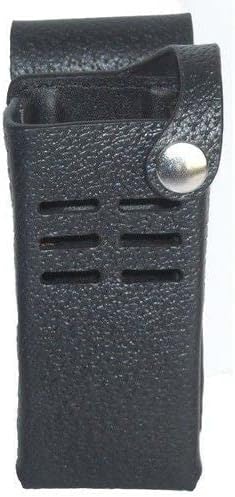 Leather Case with 3" Swivel Loop D-Ring for Motorola MOTOTRBO XPR3300, XPR3300e, XPR7350e, XPR7380e, PMLN5866, PMLN5866A