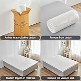 Memory Foam Mattress Topper King Bed (7cm Thick) Premium Topper for Comfort & Support, Back & Joint Pain Relief, Cooling Dual-Layer Orthopedic Pad. - Image 6