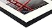 Frametory, 11x14 Aluminum Picture Frame - 11 x 14 Black Frame with Removable Mat for 8 x 10 Photo - 14 by 11 Durable Metal Frame with Real Glass - Sawtooth Hanger for Easy Wall Display - 1 Pack