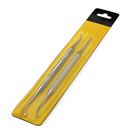 2er Set Eckenheber zuverlässige Hilfe bei Pediküre Nagelpflege Nagelheber Nagelhautschieber