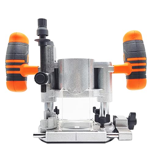 Fresadora de Madera Rebajadora Eléctrica, Base de máquina cortadora de fresado de enrutador de inmersión compacta for máquina cortadora eléctrica accesorios de herramientas eléctricas 65mm para la Dec