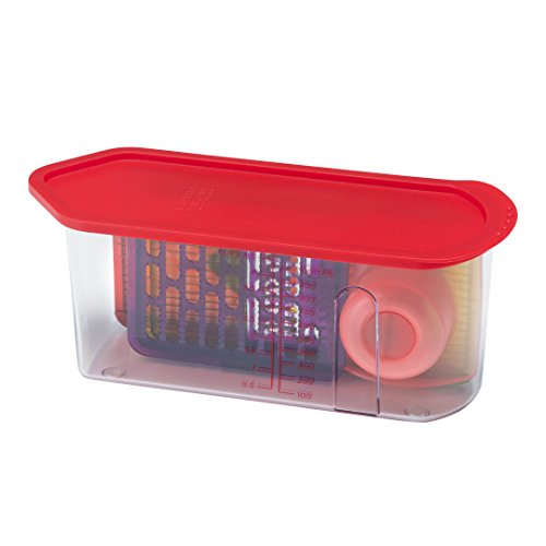 Kuhn Rikon Box Mandolin and Grater, 9.5", Multicolored by Kuhn Rikon - Image 2