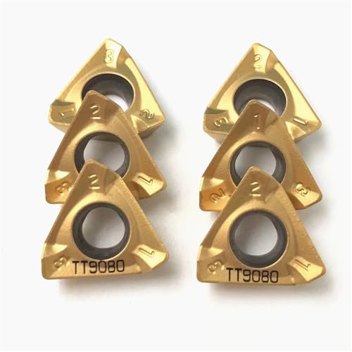 10 piezas insertos de carburo para torneado 3PKT150508R M TT9080 miniatura 4