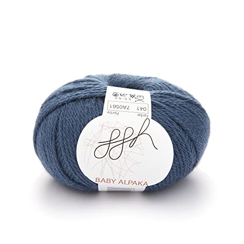 Ggh Baby Alpaka Farbe - 041 - blu cobalto - Lana