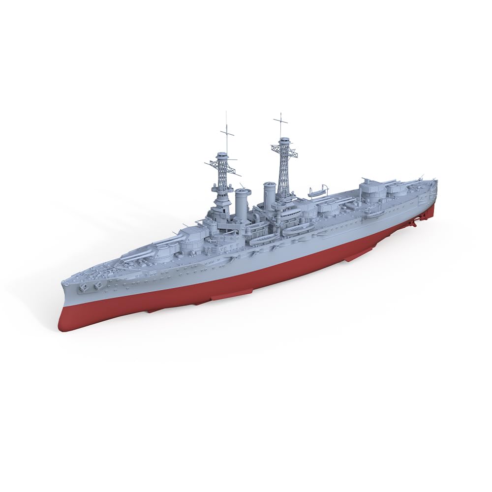 MRY-SFW SSC300522S-A 1/300 zestaw do budowy modelu wojskowego USN Klasa Wyoming pancernik BB-32 pełny kadłub
