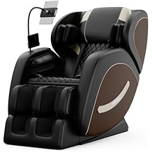 2026 Massage Chair for Full Body 4D Zero Gravity, with Body Scan & Heat Therapy, SL-Track Shiatsu Foot Rollers, Yoga Stretch, Heating Function, for Home Office Use Brown