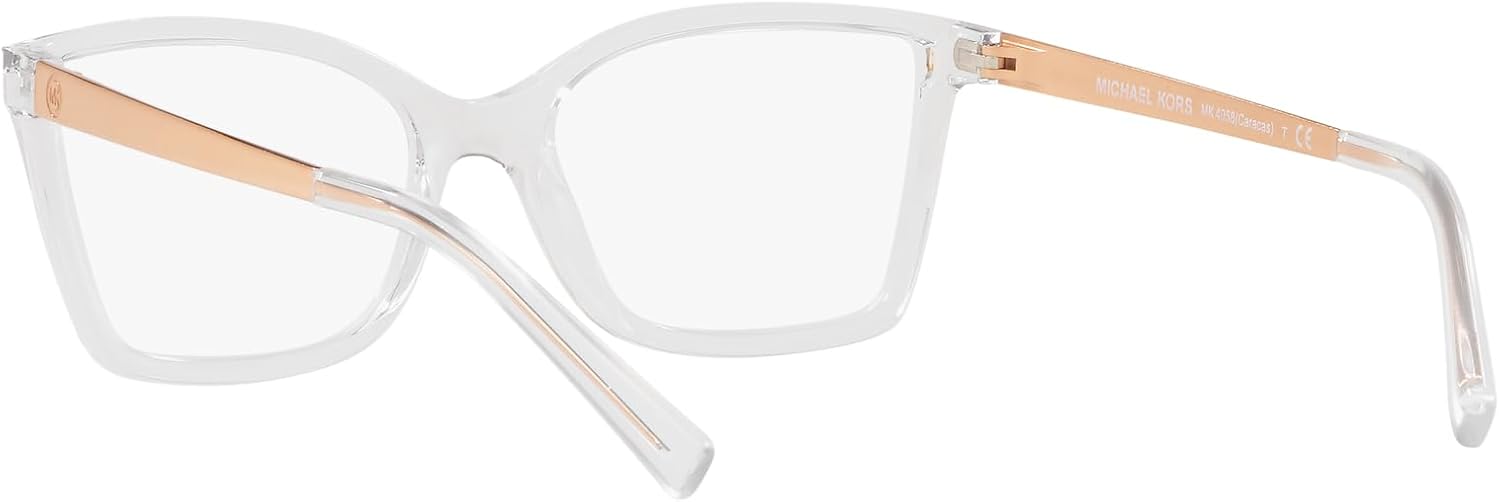 Michael Kors womens Mk4058 Caracas Rectangular Prescription Eyewear Frames