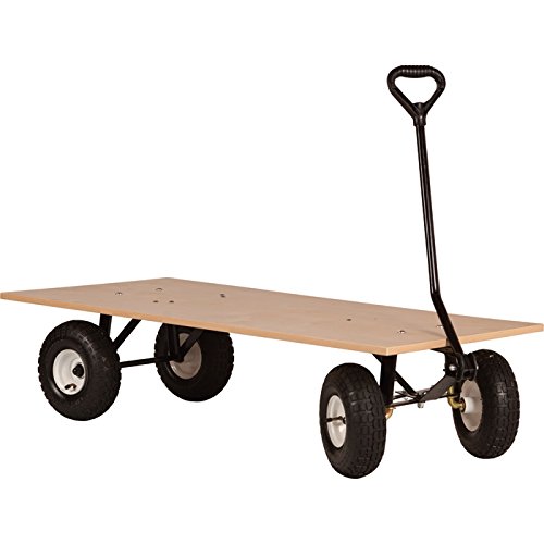 Farm Tuff Flatbed Garden Wagon - 1,000-Lb. Capacity, 48In.l X 24In.w, Model Number Frw #TOP14