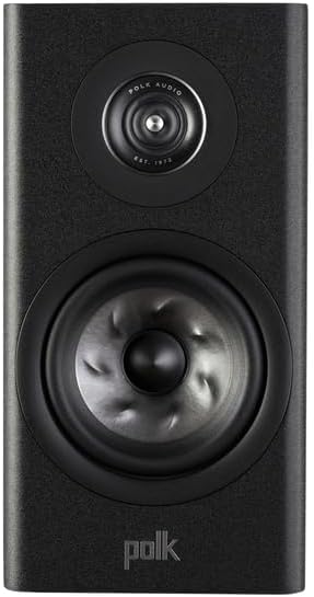 Polk Reserve R100 Bookshelf Speaker, R400 Center Channel Loudspeaker, and 2 More Home Audio Speakers