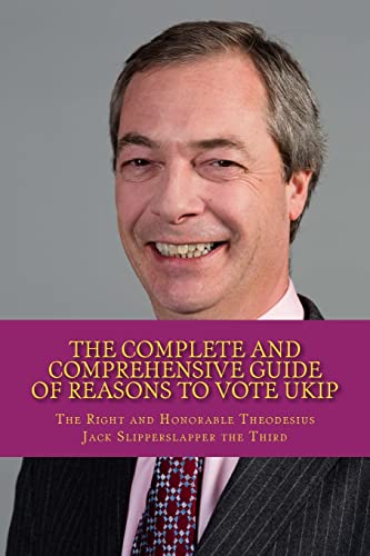 The Complete And Comprehensive Guide Of Reasons To Vote Ukip - Empty Book