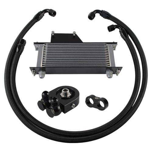 PKSABB 15 Row AN10 Oil Cooler Kit Compatible with 2001-2005