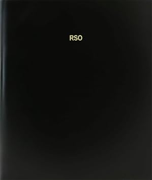 BookFactory Rso Log Book/Journal/Logbook - 120 Page, 8.5x11, Black Hardbound XLog-120-7CS-A-L-BlackRso Log Book