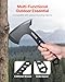 VEVOR Throwing Axes and Tomahawks, 3 Pack Axe Throwing Hatchet Set, Multi-Functional Handle with Wrench and Bottle Opener, Stainless Steel, with Black Nylon Sheath, for Recreation and Competition