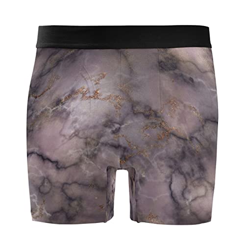 Bóxer para hombre ultrasuaves de diseño mármol de lujo, pack de 2 prendas elásticas
