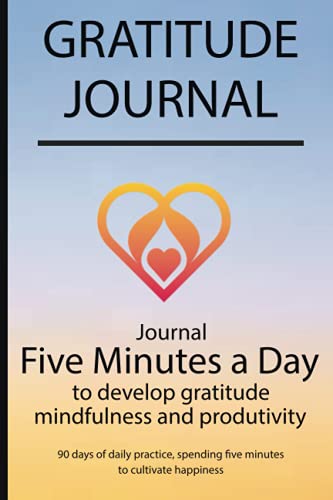 Gratitude journal: Journal Five minutes a day to develop gratitude, mindfulness and productivity By Simple Live 4931