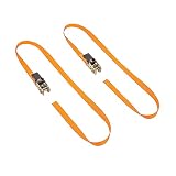 PowerTye 1in x 4ft Easy-Grip Light-Duty Endless Ratchet (no Hooks) - 400 lb. Working Load Limit / 1,