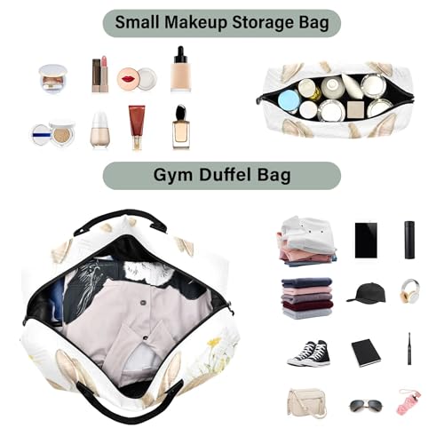 Easter Bunny with Eggs Travel Duffel Bag for Women Weekend Overnight Dag with Toiletry Bag, Luggage Bag for Travel, Sport, Gym4