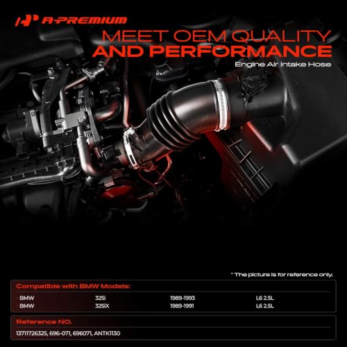 A-Premium Upper Engine Air Clean Intake Tube Hose with Clamps by A-Premium - Used condition - Image 2