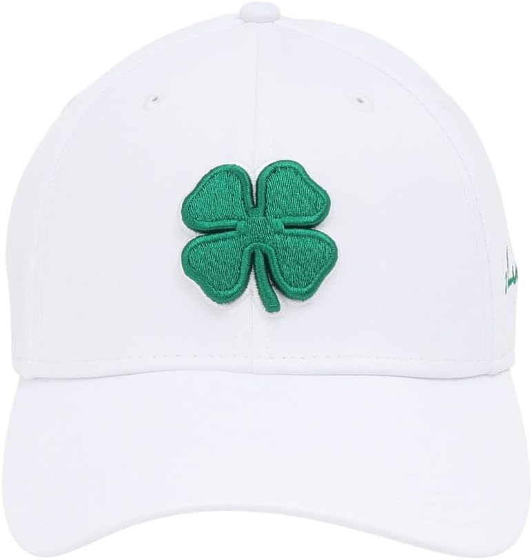 Black Clover Premium Clover 16 Flex Cap, White/Green, S/M - Image 5