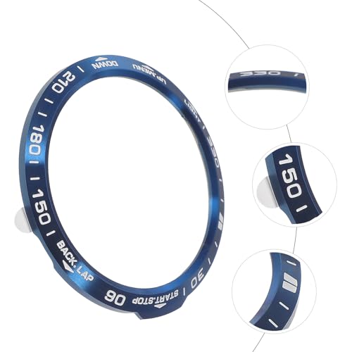 Bisel metálico 6X anillo protector caja reloj antiarañazos 6